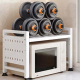 Storage Cabinets & Lockers: Multifunctional Microwave Shelf Storage Cutlery Tray Spice Holder Kitchen Rack Black