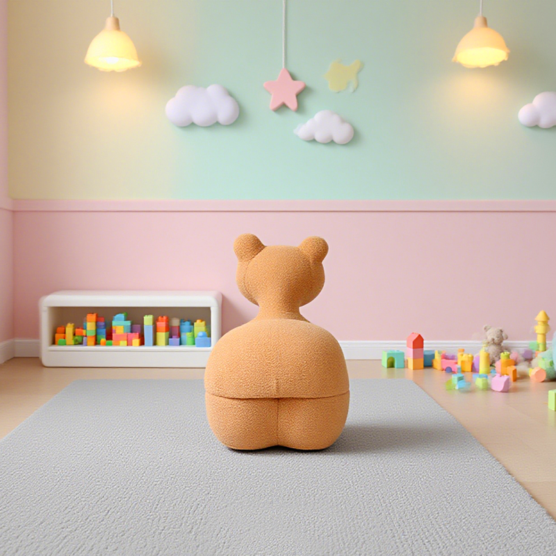 Kid's Tables, Chairs & Seats: Lamb Stool Chair Brown