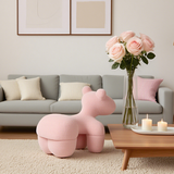 Arm Chairs & Recliners: Lamb Stool Chair Pink