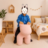 Arm Chairs & Recliners: Lamb Stool Chair Pink