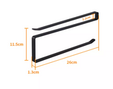 Desk Accessories: Paper Roll Holder Under Cabinet Black
