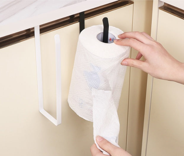 Desk Accessories: Paper Roll Holder Under Cabinet Black