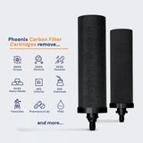 Water Dispensers: Phoenix Stainless Steel 8L with Smart Carbon Filter