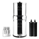 Water Dispensers: Phoenix 8L Stainless Steel Gravity Water Filter + POSTreat Fluoride cartridges
