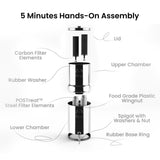 Water Dispensers: The Phoenix Gravity Water Filter Stainless Steel 304 -12L