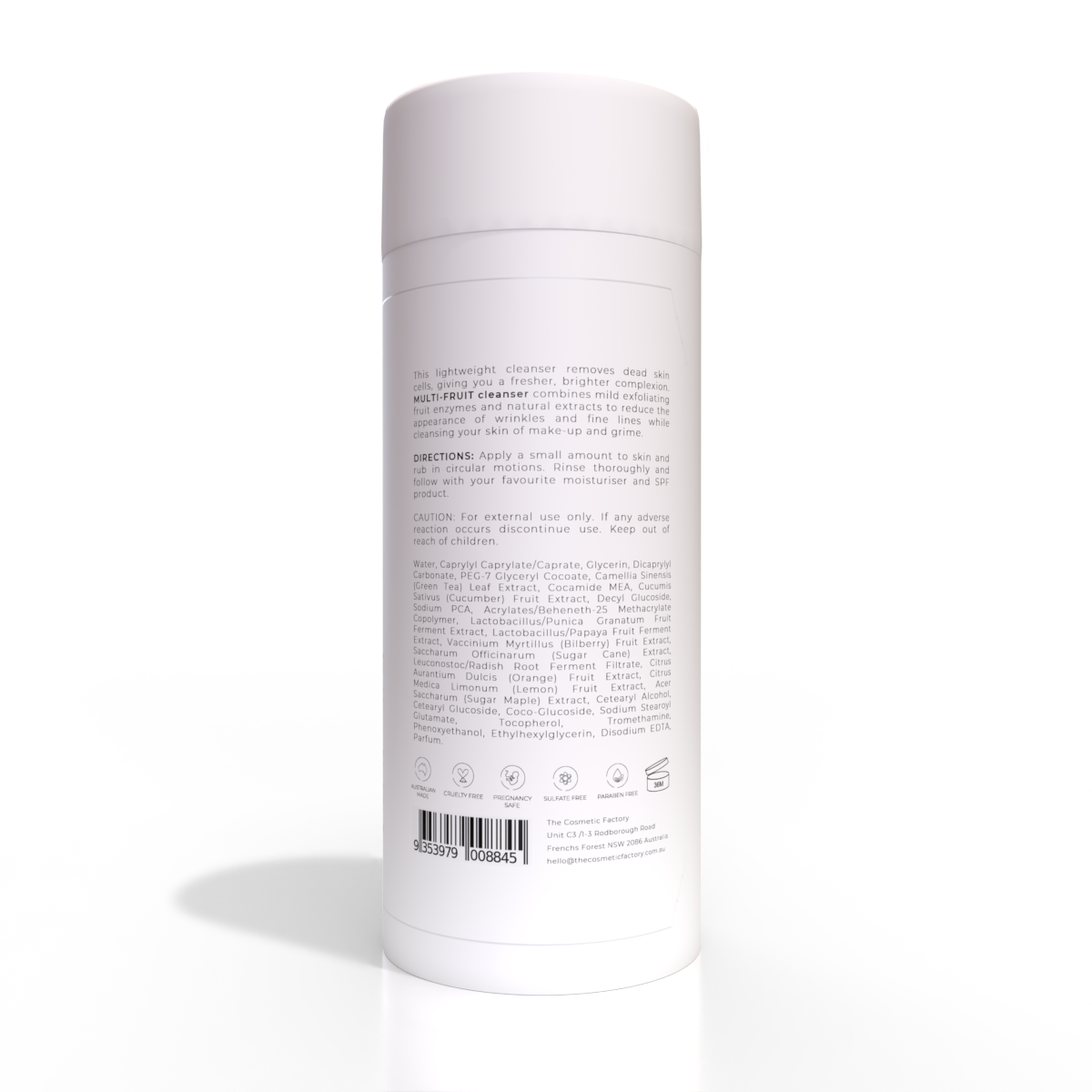 Facial Lotions & Moisturisers: MULTI-FRUIT CLEANSER | 200ML