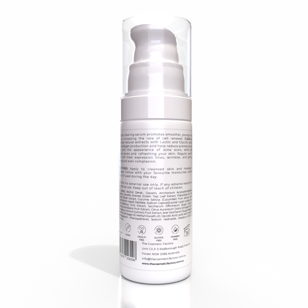 Facial Lotions & Moisturisers: CLEAR SERUM | 30ML