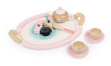 Pretend Play: Kids Wooden Kitchen Tea Set Pretend Play