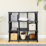 Clothing & Wardrobe Storage: Storage Organizer, 9 Cubes, Wardrobe Closet Storage Shelves