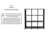 Clothing & Wardrobe Storage: Storage Organizer, 9 Cubes, Wardrobe Closet Storage Shelves