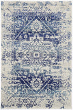 Floor Rugs: delicate-audrey-ivory-navy-rug 160x230