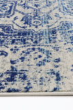 Floor Rugs: delicate-audrey-ivory-navy-rug 160x230