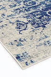 Floor Rugs: delicate-audrey-ivory-navy-rug 160x230