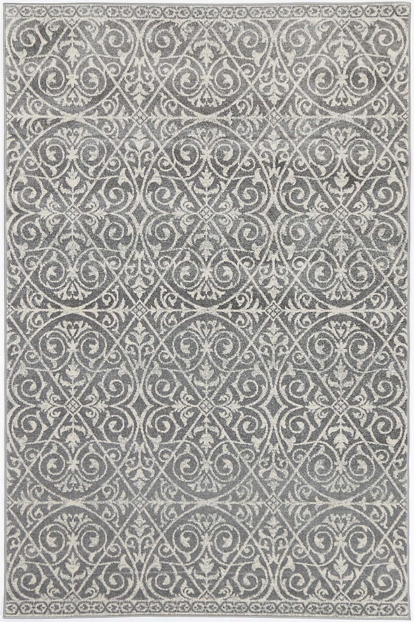 Floor Rugs: delicate-katherine-grey-ivory-rug 200x290