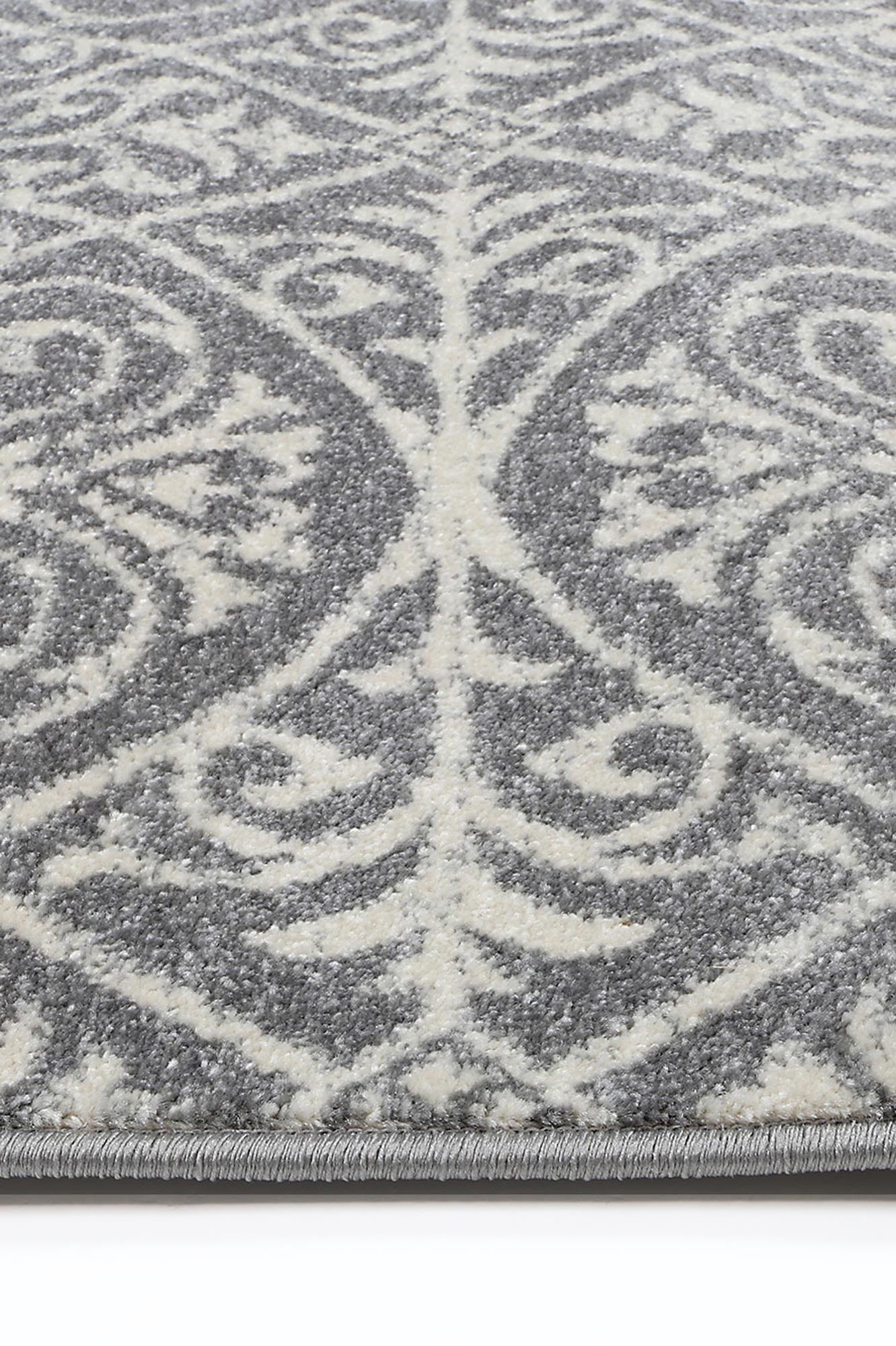 Floor Rugs: delicate-katherine-grey-ivory-rug 200x290