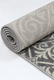 Floor Rugs: delicate-katherine-grey-ivory-rug 200x290