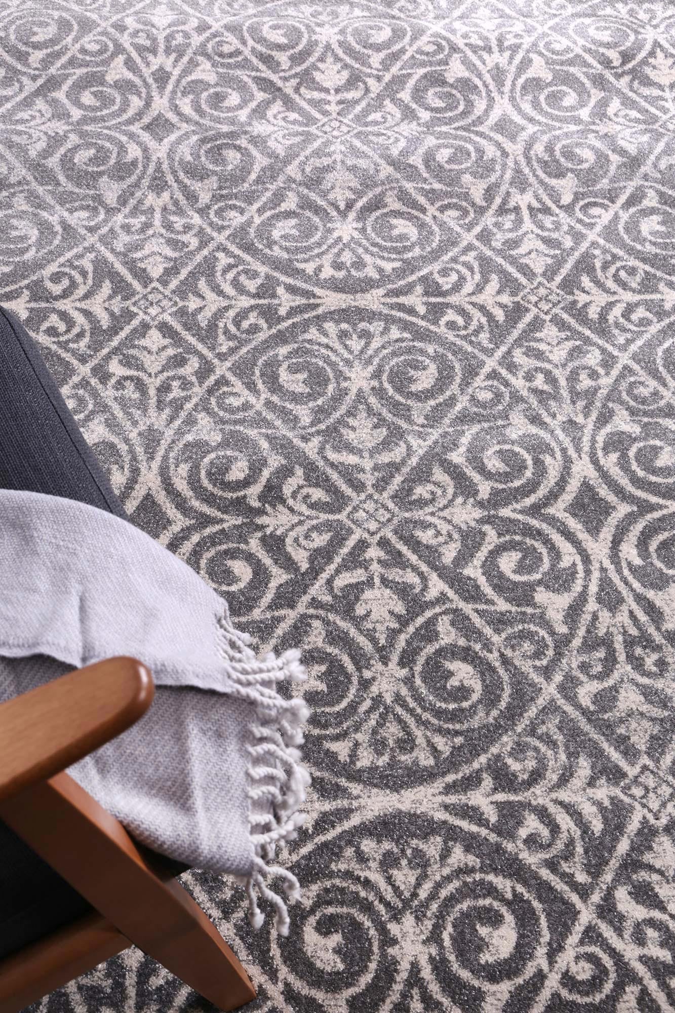 Floor Rugs: delicate-katherine-grey-ivory-rug 200x290