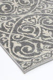 Floor Rugs: delicate-katherine-grey-ivory-rug 80x300