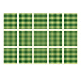 8/13/25/50mm Colour Sticker Dots Adhesive Round Labels Circular Scrapbooking Green - 13mm 132 Dots - 1 Sheet