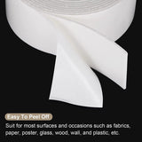 Tape: Double Sided White Pe Foam Sticky Tape Mounting Diy Craft Strong Adhesive 2.5M - 15mm*2.5m