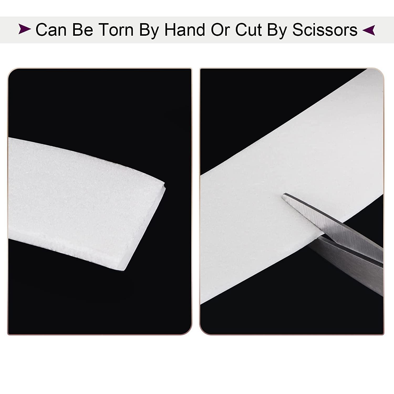Tape: Double Sided White Pe Foam Sticky Tape Mounting Diy Craft Strong Adhesive 2.5M - 20mm*2.5m