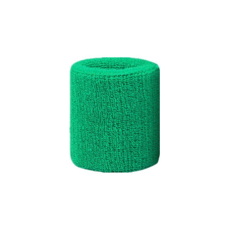 Supports & Braces: Sport Cotton Wristband Wrist Band Sweatband Sweat Training Tennis Gym Yoga - Yellow
