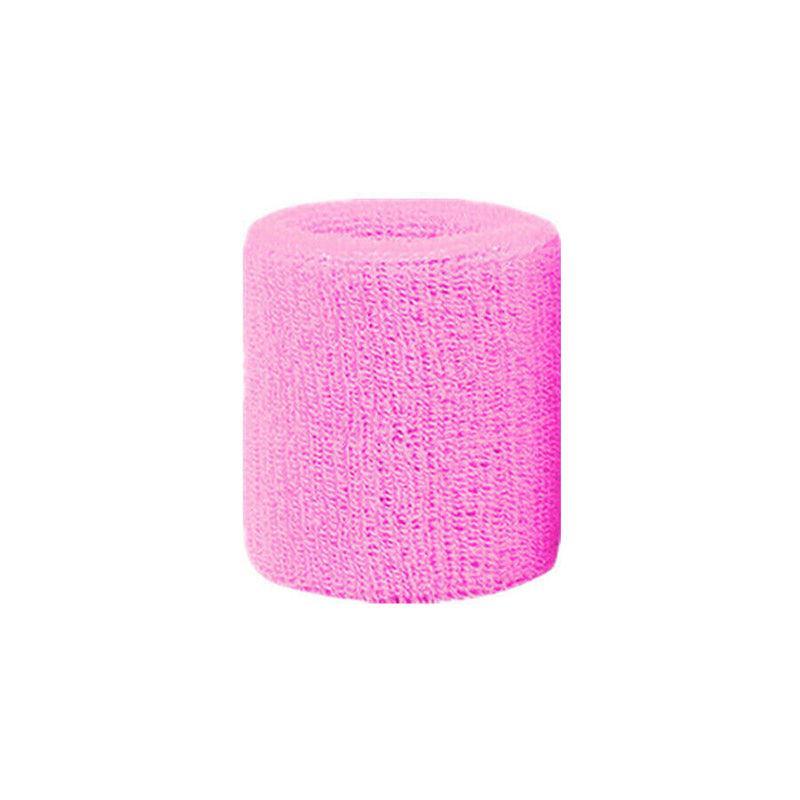 Supports & Braces: Sport Cotton Wristband Wrist Band Sweatband Sweat Training Tennis Gym Yoga - Yellow