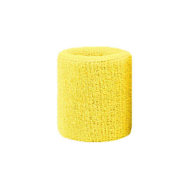 Supports & Braces: Sport Cotton Wristband Wrist Band Sweatband Sweat Training Tennis Gym Yoga - Grey