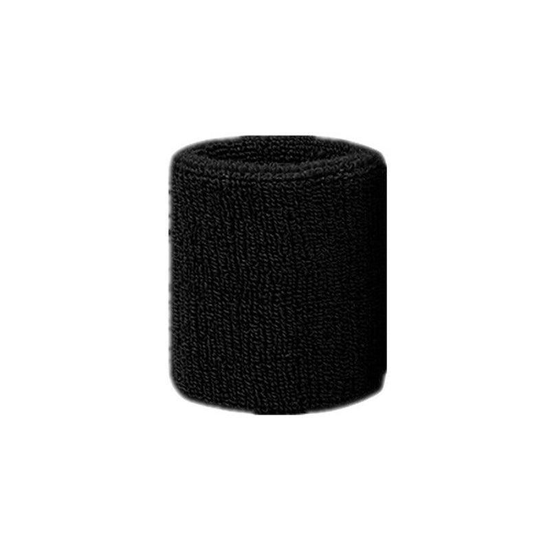 Supports & Braces: Sport Cotton Wristband Wrist Band Sweatband Sweat Training Tennis Gym Yoga - Grey