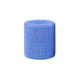 Supports & Braces: Sport Cotton Wristband Wrist Band Sweatband Sweat Training Tennis Gym Yoga - Grey