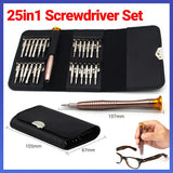 25 in 1 Precision Screwdriver Set Mini Repair Tool Kit for Phone Glasses Watch