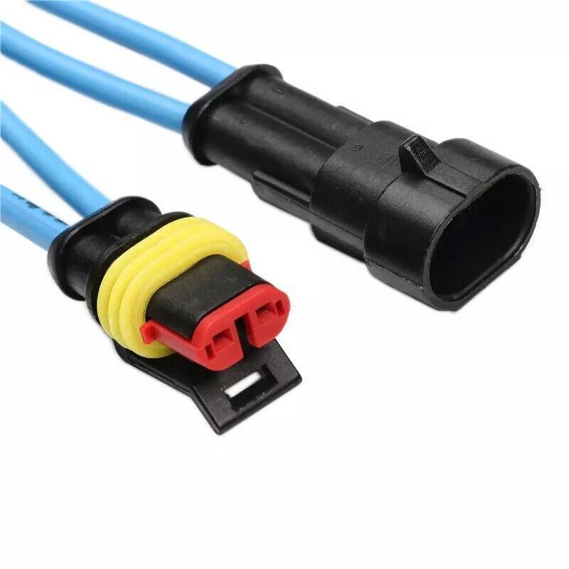 Power & Electrical Supplies: 352PCS 12V Waterproof Electrical Wire Connector Plug Terminal Kit 1/2/3/4 Pin