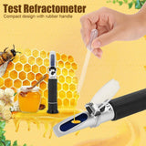 Measuring Tools & Sensors: 58-90% Honey Refractometer Calibration Refractometer Honey Moisture Meter Au