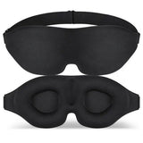 Wellness Accessories: Travel Sleep Eye Mask 3D Memory Foam Soft Padded Shade Cover Sleeping Blindfold