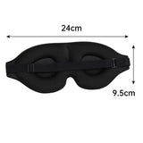 Wellness Accessories: Travel Sleep Eye Mask 3D Memory Foam Soft Padded Shade Cover Sleeping Blindfold