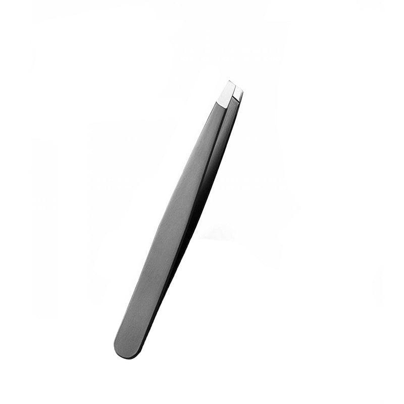 Hair Removal: 3PCS Stainless Steel Slanted Tip Eyebrow  Set for Facial Hair and Beauty Care