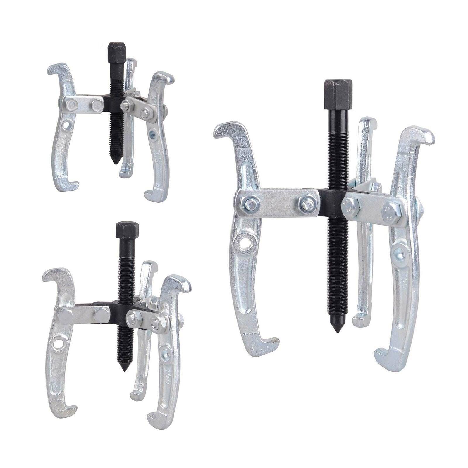 Hand Tools: 3PCS Bearing Gear Hub Puller Remover Tool Drop Forged Reversible Jaws Separator