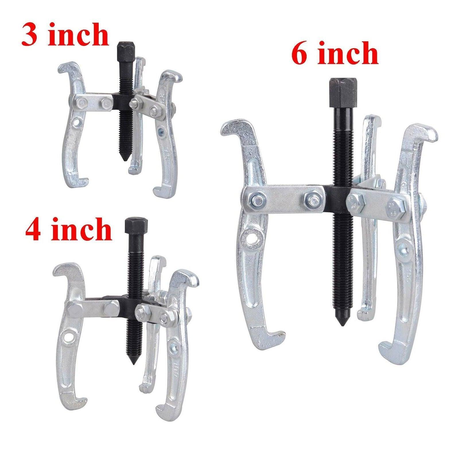 Hand Tools: 3PCS Bearing Gear Hub Puller Remover Tool Drop Forged Reversible Jaws Separator