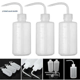 3Pcs 250ml Tattoo Wash Bottle Soap Squeeze Bottle Gardening Lab Use