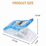 Hand Tools: 50Pcs Sewing Quilting Clips Wonder Craft Fabric Clamp DIY Colourful or Clear Option - Colourful