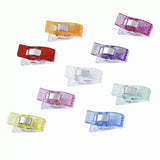 Hand Tools: 50Pcs Sewing Quilting Clips Wonder Craft Fabric Clamp DIY Colourful or Clear Option - Colourful