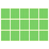 8/13/25/50mm Sticker Dots Adhesive Round Labels Circular Scrapbooking Light Green - 25mm 40 Dots - 5 Sheets