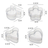 6X Onigiri Mold Sushi Rolls Rice Ball Bento Press Maker Mould Diy Kitchen Tools