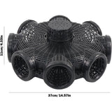 Fishing Tackle: Eight Hole Eel Cage Ground Fish Trap Lobster Fishing Net Foldable Crab Catcher