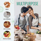 10X Canvas Cotton Drawstring Bags Linen Calico Tote Gift Storage Pouches - 8x10cm