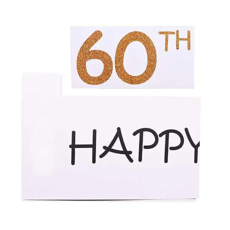 Activity Games: 1Th 18Th-60Th Photo Booth Props Picture Frame Wedding Birthday Party Decoration - Happy 18TH