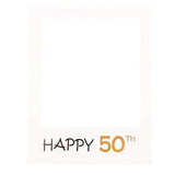1Th 18Th-60Th Photo Booth Props Picture Frame Wedding Birthday Party Decoration - Happy 30TH