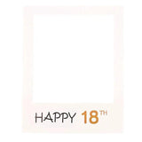 1Th 18Th-60Th Photo Booth Props Picture Frame Wedding Birthday Party Decoration - Happy 50TH