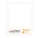 1Th 18Th-60Th Photo Booth Props Picture Frame Wedding Birthday Party Decoration - Happy 50TH