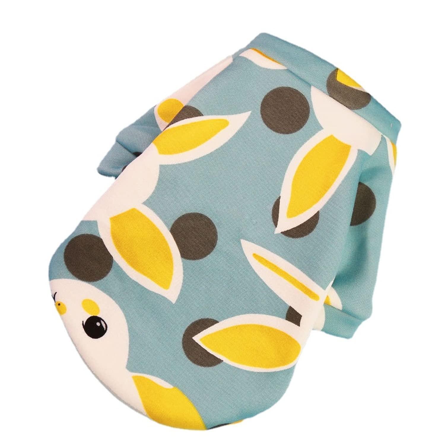 Dog Apparel: L Size Cute Pet Dog Warm Jumper Sweater Clothes Puppy Cat Knitwear Knitted Coats Winter - Yellow Duck